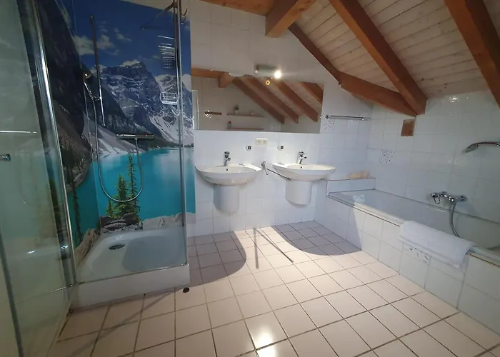 Apartamento Armonia Altach, 2-6 P, 2 Schlafzimmer, Küche, Parkplatz, Balkon, Wifi, Garten, Stellplatz für Ski *